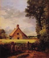 Constable, John - A Cottage in a Cornfield
